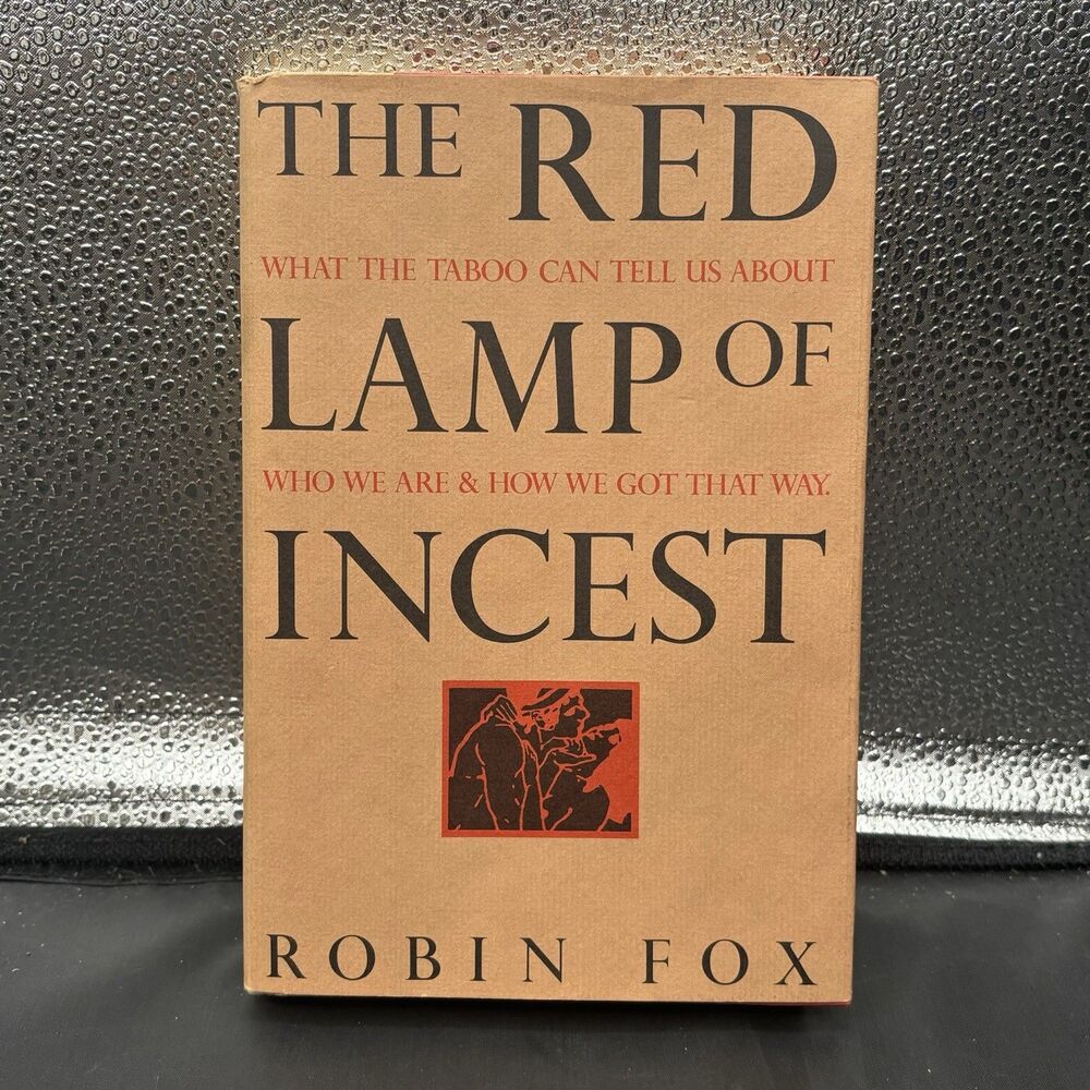 The Red Lamp of Incest by Robin Fox HCDJ 1980 1st Printing First edition VG
